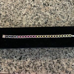 SOLD- Kay Jewelers Multi Colored Gem Bracelet